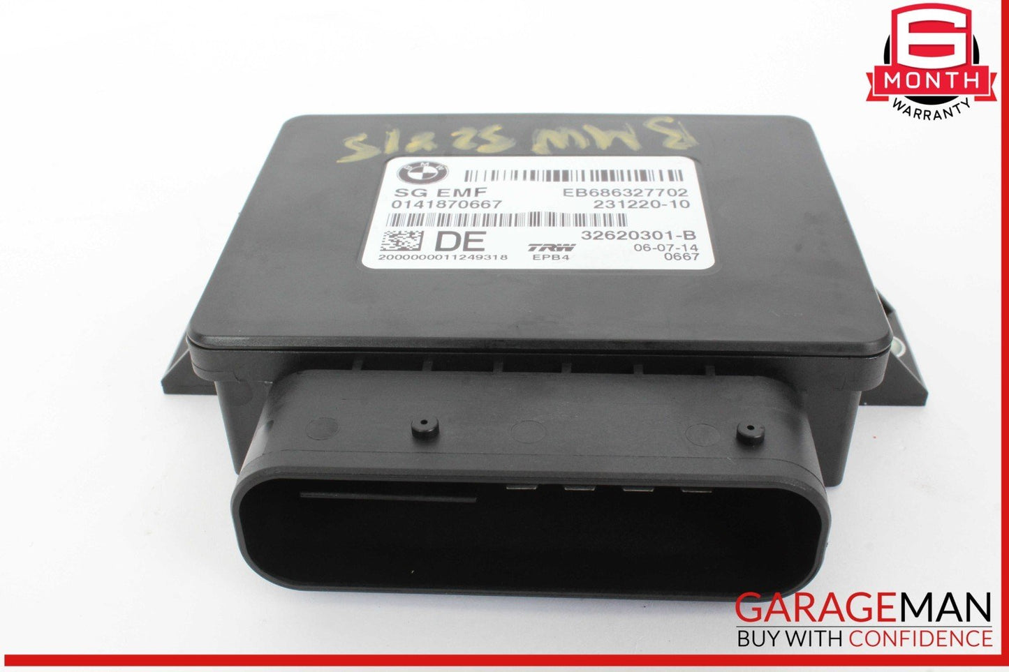 11-16 BMW 528i 535i 550i F10 Rear Parking Brake Control Module Unit 6863277 OEM