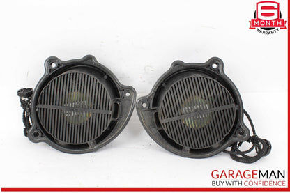 00-06 Mercedes W220 S500 Front Left & Right Side Door Sound Speaker Set