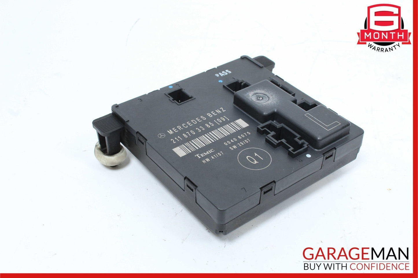 07-09 Mercedes W211 E320 E350 E550 E63 AMG Rear Left Door Control Module Unit