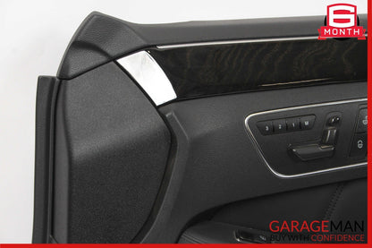 10-13 Mercedes W212 E350 E400 Front Right Side Interior Door Panel Cover OEM