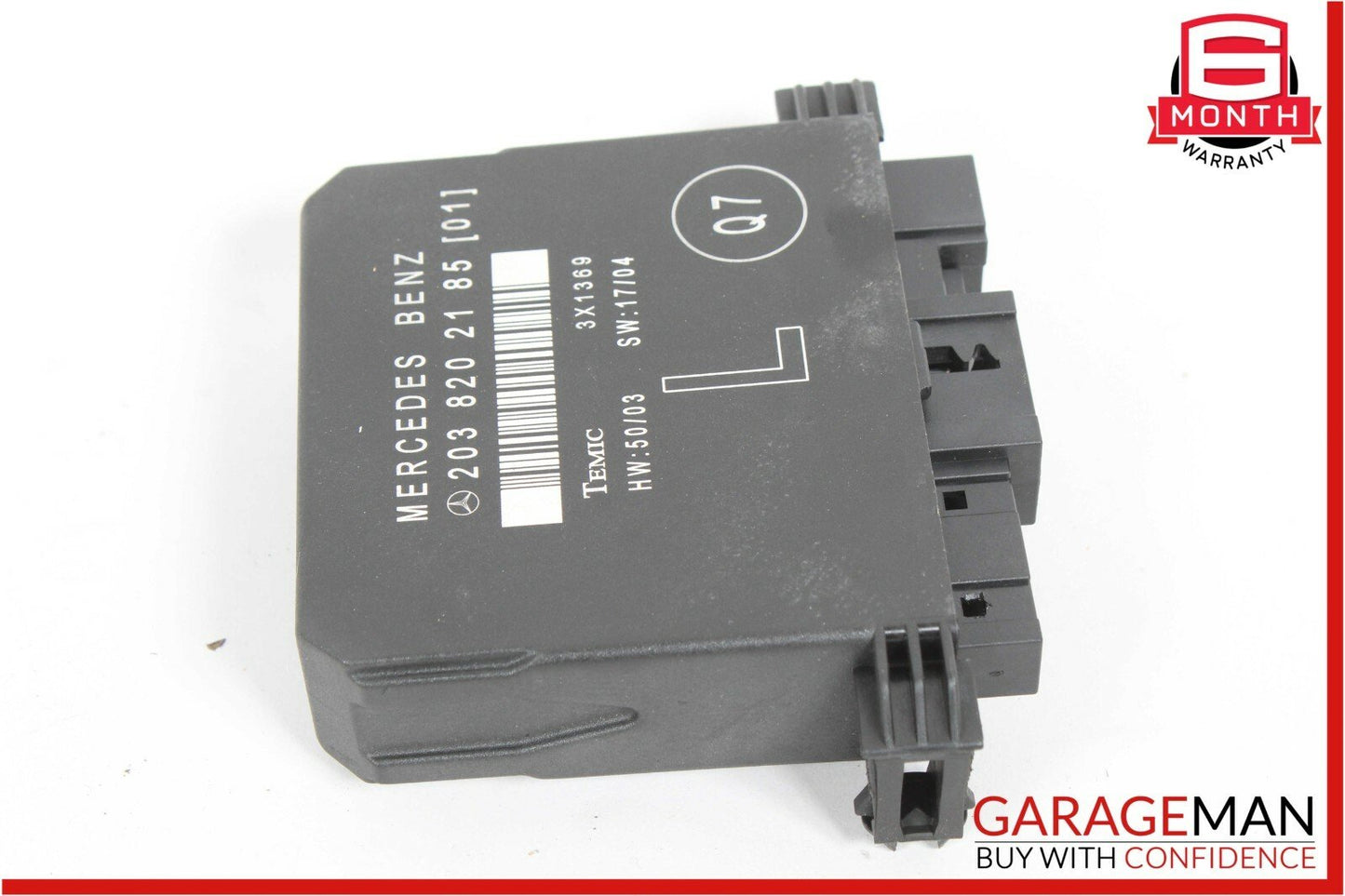 01-07 Mercedes W203 C230 C280 Rear Left Side Door Computer Control Module Unit