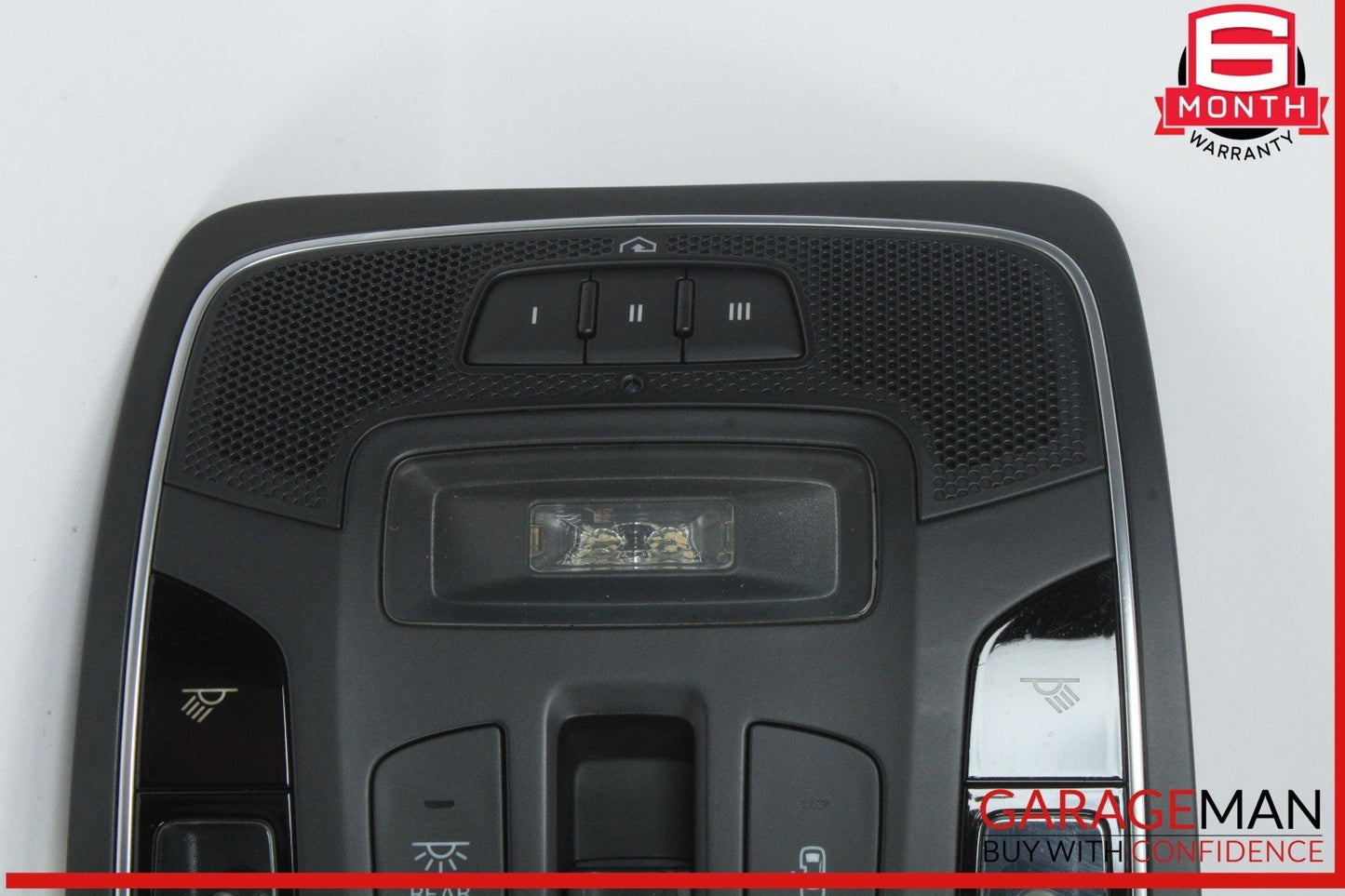 12-18 Audi A7 A6 Front Overhead Upper Interior Dome Light Lamp Black OEM