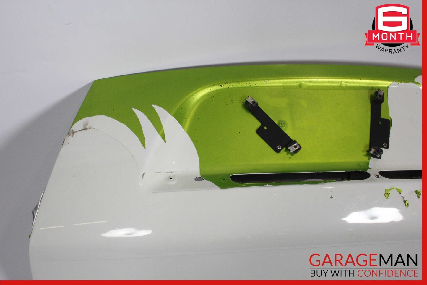 03-13 Maserati Quattroporte M139 Rear Trunk Lid Deck Shell Panel White OEM