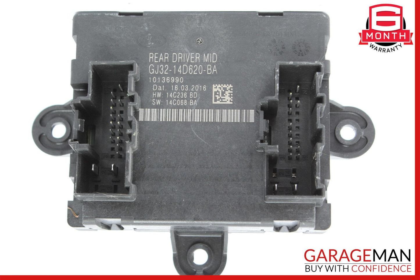 17-19 Jaguar XE Rear Left Driver Side Door Module Control OEM