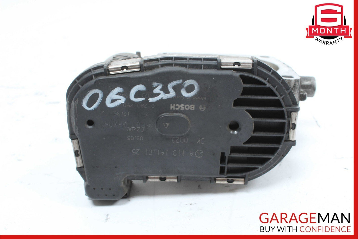 00-13 Mercedes W203 C350 GLK500 S500 Engine Throttle Valve Body 1131410125 OEM