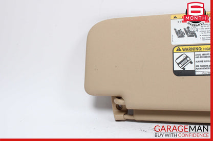 06-12 Mercedes X164 GL450 R500 Sunvisor Sun Visor Shade Cover Left Driver OEM