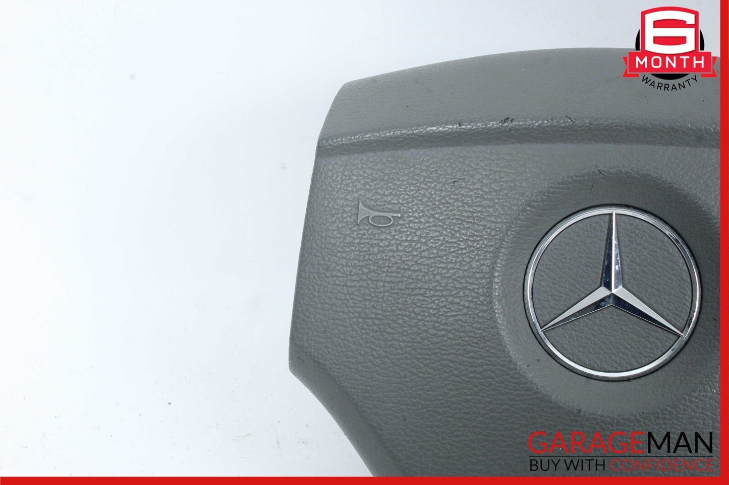 06-08 Mercedes GL350 GL450 ML350 R350 Driver Steering Wheel Airbag Leather Gray