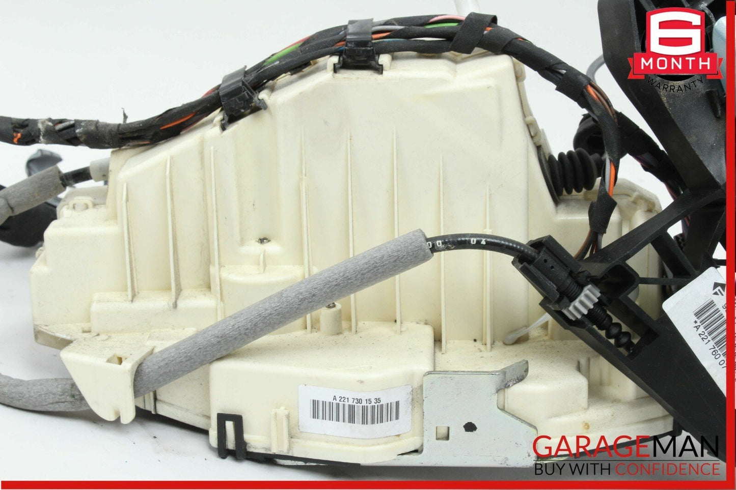 07-13 Mercedes W221 S550 Rear Left Keyless Go Door Lock Latch w/ Door Handle
