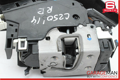 08-11 Mercedes W204 C250 Rear Right Passenger Side Door Lock Latch Actuator
