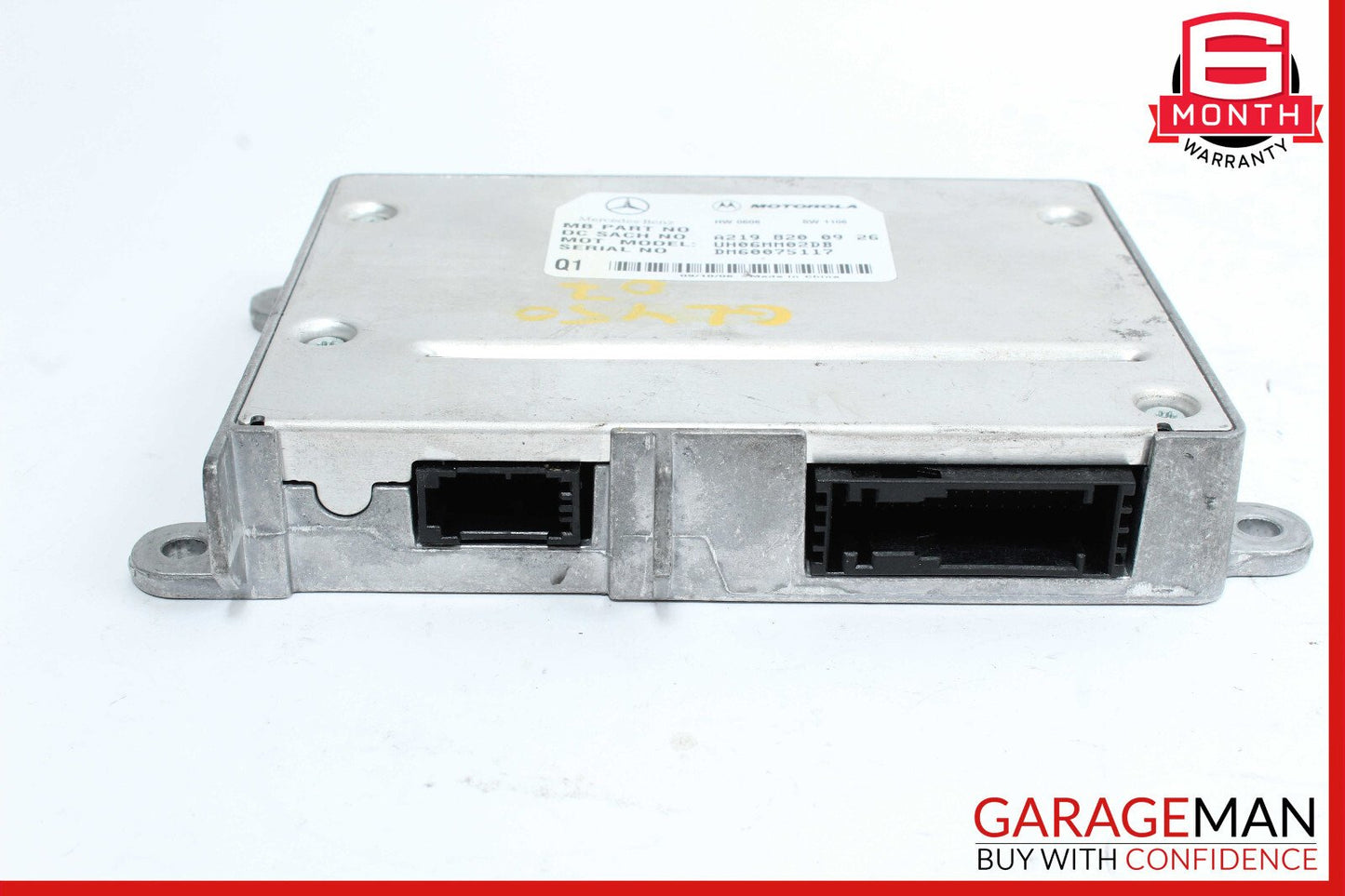06-12 Mercedes X164 GL450 E350 Communication Control Module 2198200926 OEM