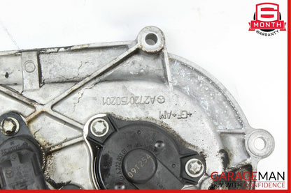 05-13 Mercedes W212 E350 Front Left Side Engine Timing Chain Cover Plate OEM