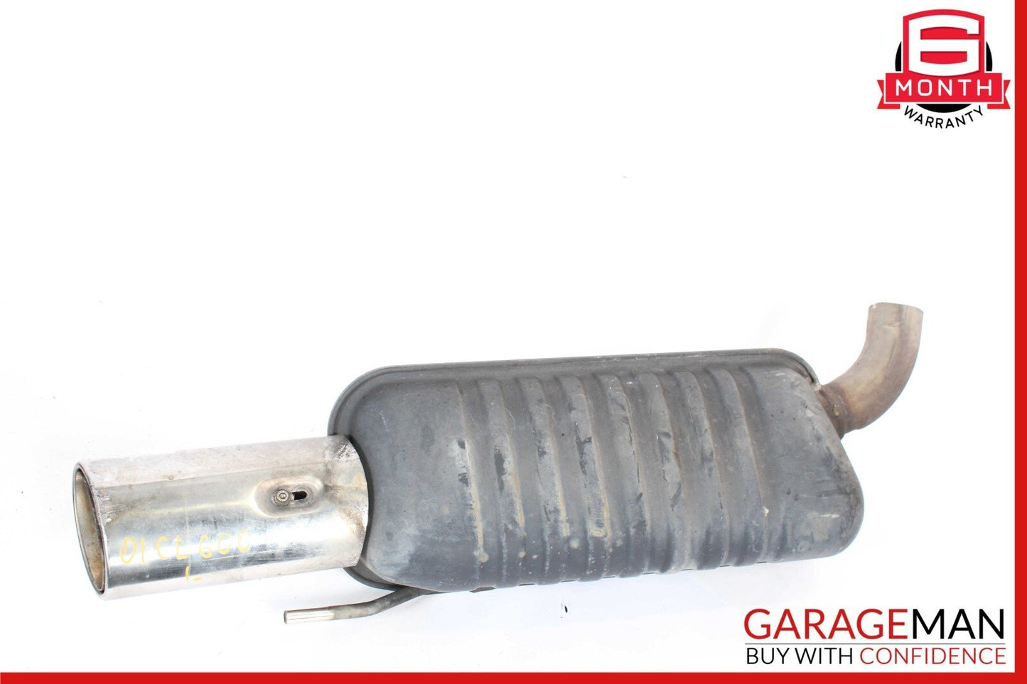 00-06 Mercedes W215 CL600 Sport Rear Exhaust Muffler Tip Set of 2 Pc OEM