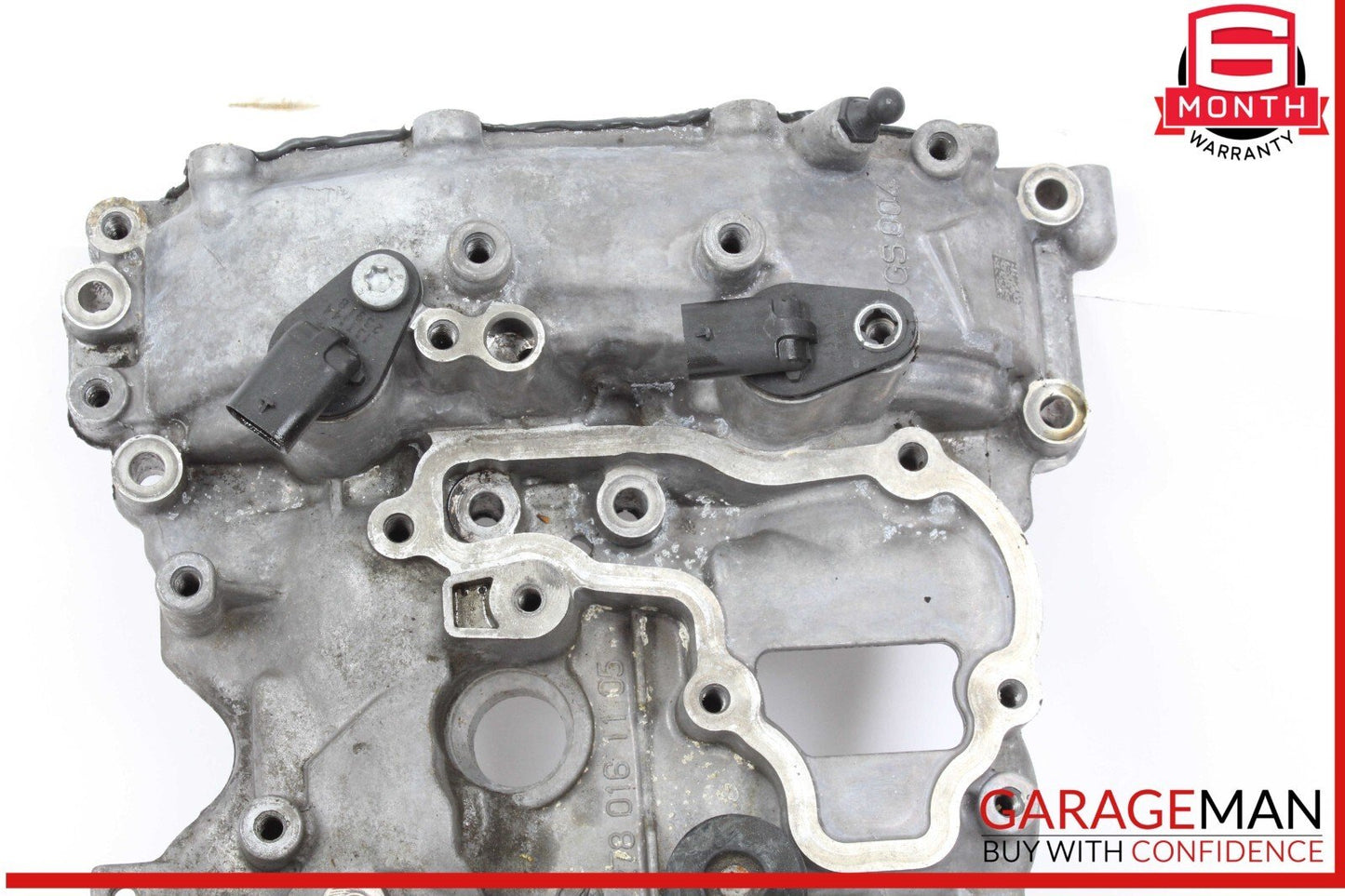 11-20 Mercedes X166 GL450 E550 S550 Left Side Engine Cylinder Head Valve Cover