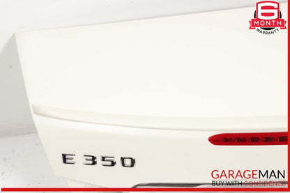 11-17 Mercedes W207 E350 E550 Convertible Rear Trunk Lid Deck Shell Panel OEM