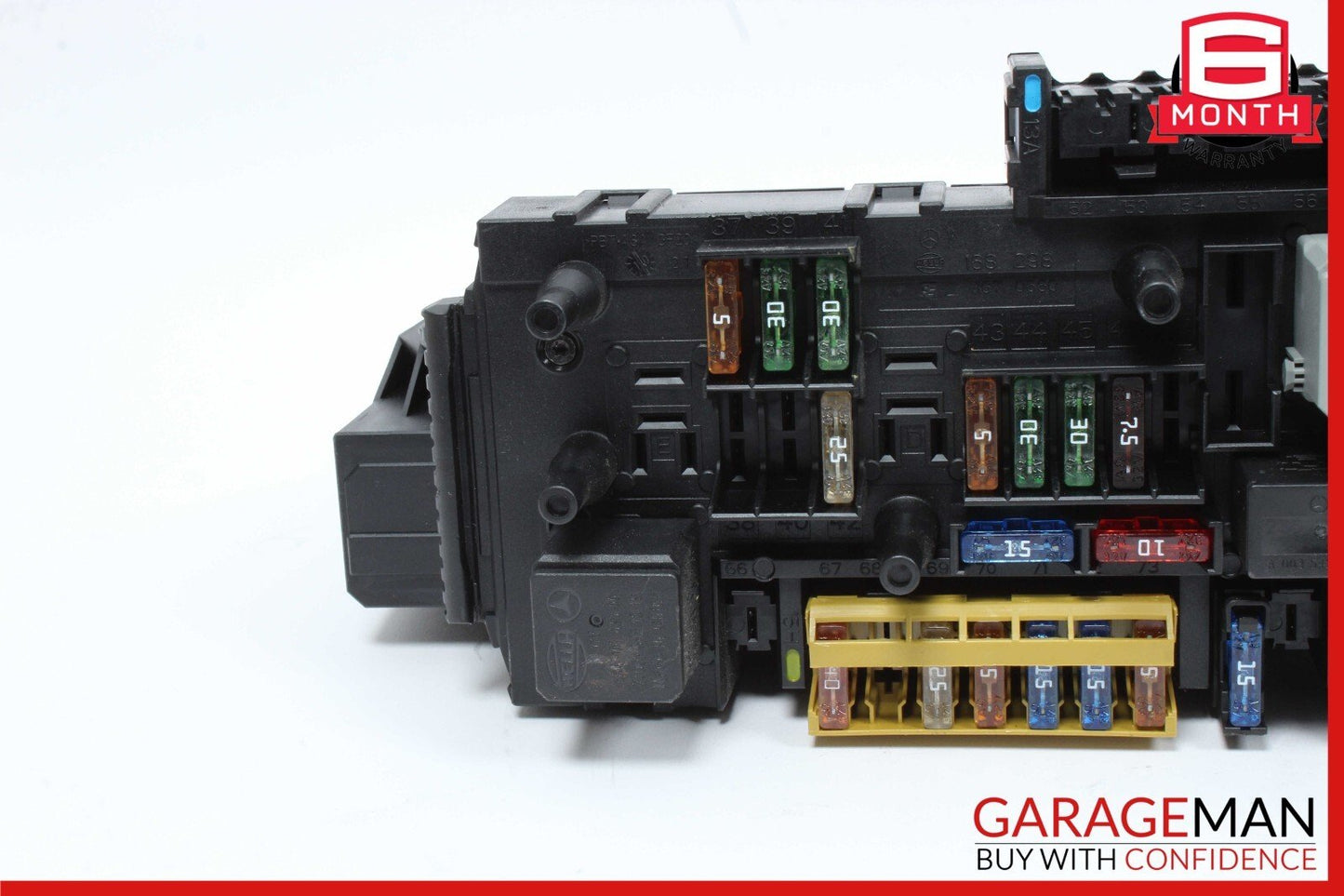 10-11 Mercedes W212 E350 E550 Rear Fuse Relay Box SAM Assembly 2129000004 OEM
