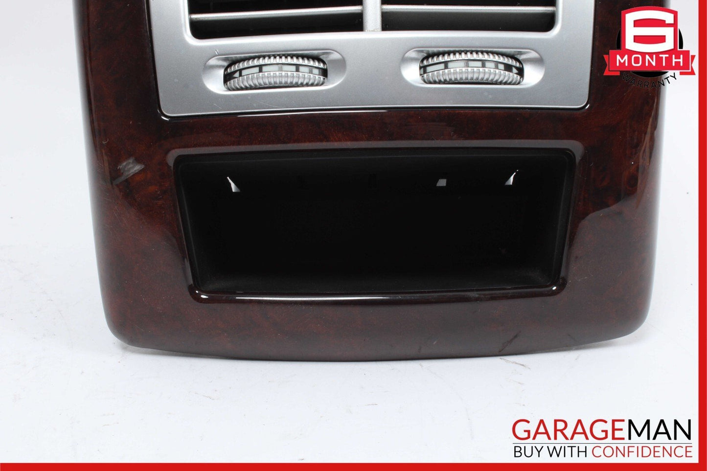 07-13 Mercedes W221 S550 Center Console AC A/C Air Vent Trim Rear OEM
