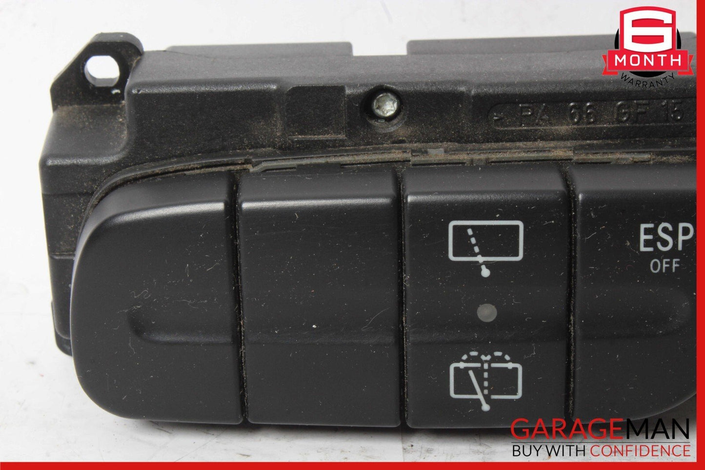 02-04 Mercedes W203 C320 C240 Wagon Hazard Light Control Switch 2038219479 OEM