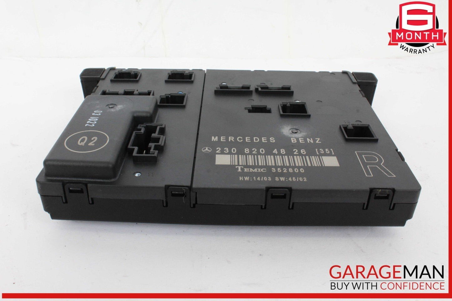 03-12 Mercedes R230 SL500 SL55 SL600 Front Right Side Door Control Module OEM