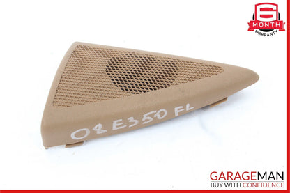 03-09 Mercedes W211 E350 E500 Front Left Side Tweeter Speaker Cover Brown OEM