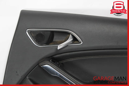 14-18 Mercedes W117 CLA250 Rear Right Side Interior Door Trim Panel Cover OEM