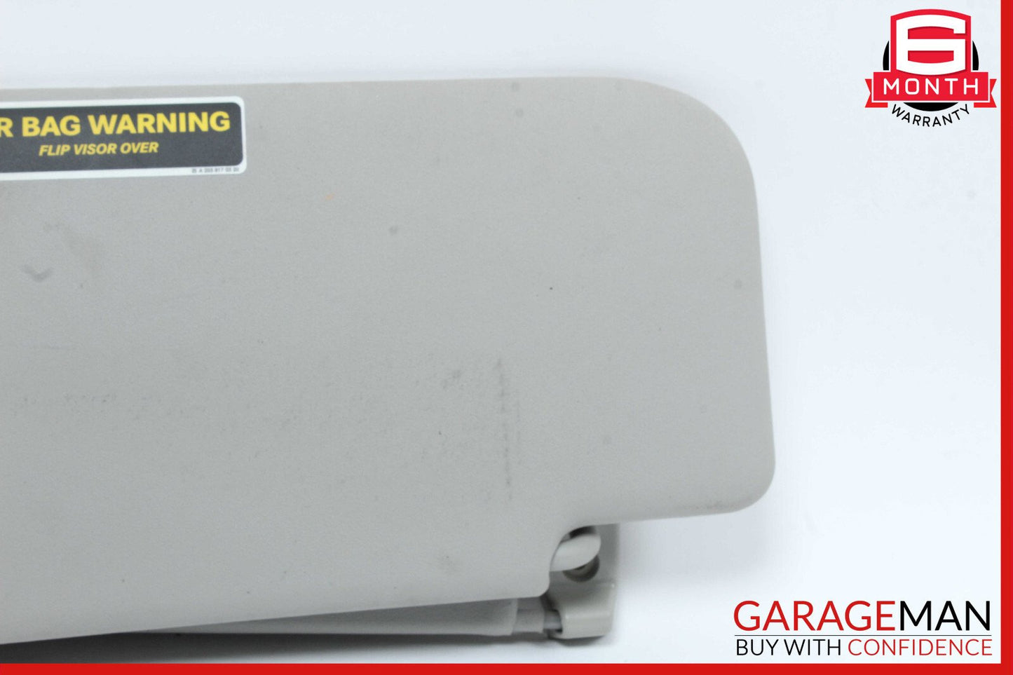 06-12 Mercedes X164 GL450 ML350 Front Right Side Sun Visor Sunvisor Shade Gray