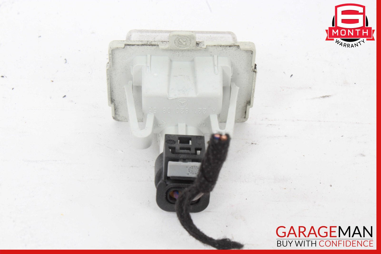 08-14 Mercedes W204 C250 Left or Right License Plate Lamp OEM