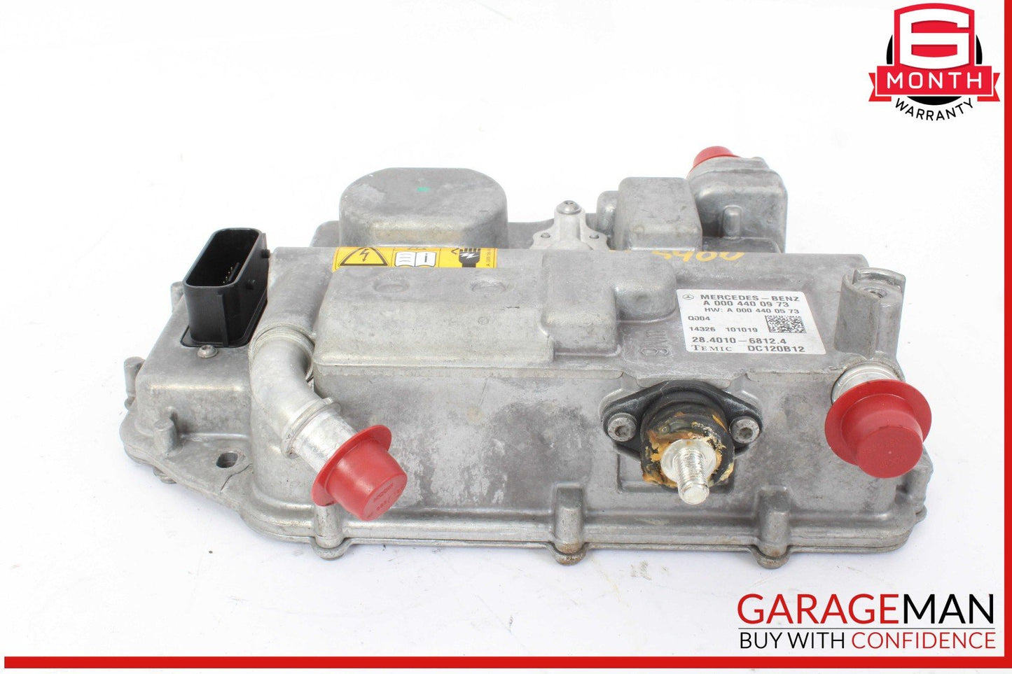 10-13 Mercedes S400 Hybrid Voltage Converter Control Module 0004400973 OEM