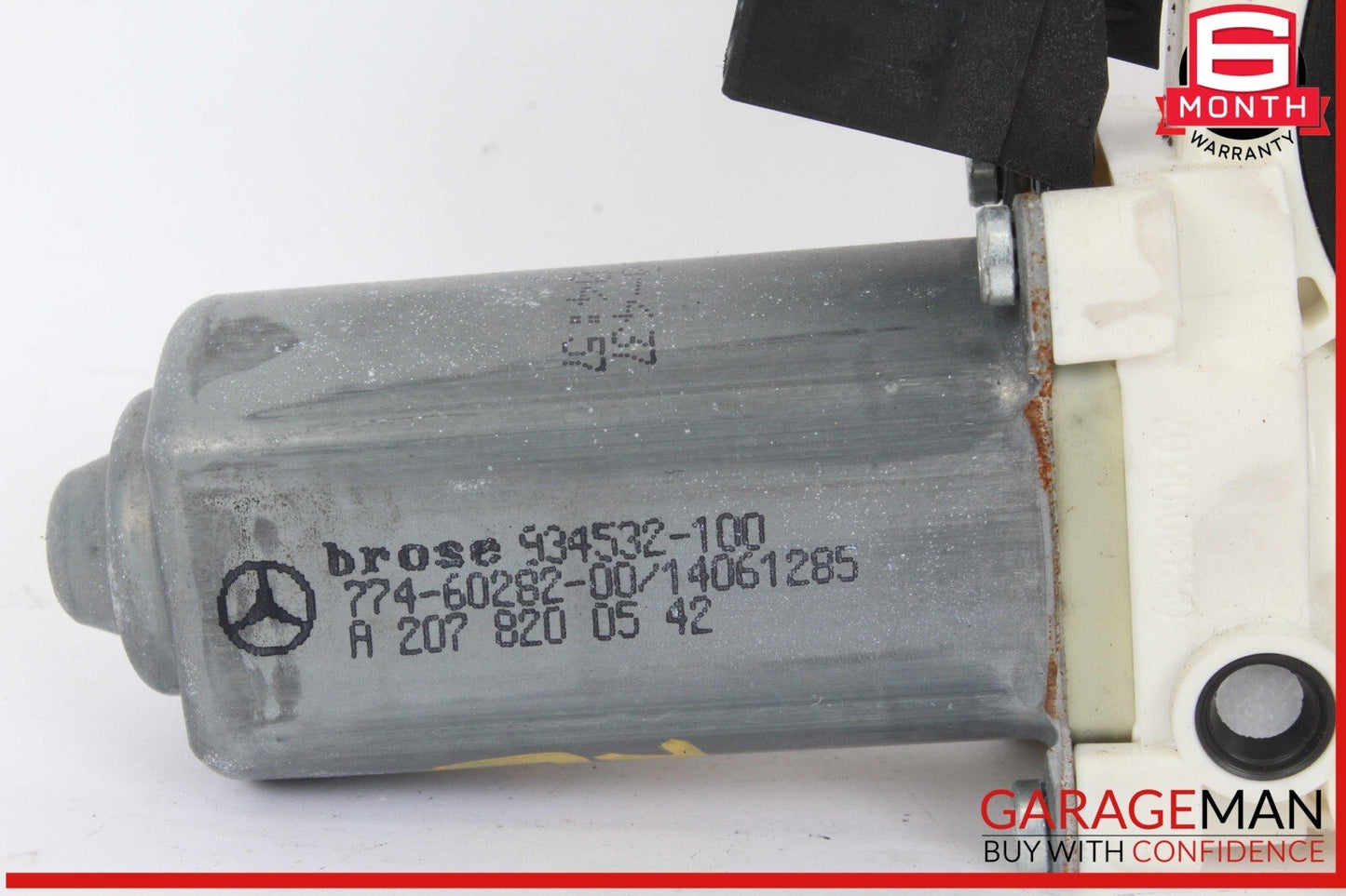 10-20 Mercedes W212 E350 E550 Rear Left Window Regulator Motor 2078200542 OEM