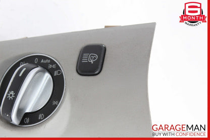 03-12 Mercedes R230 SL500 SL550 SL55 AMG Headlight Control Switch Assembly Grey
