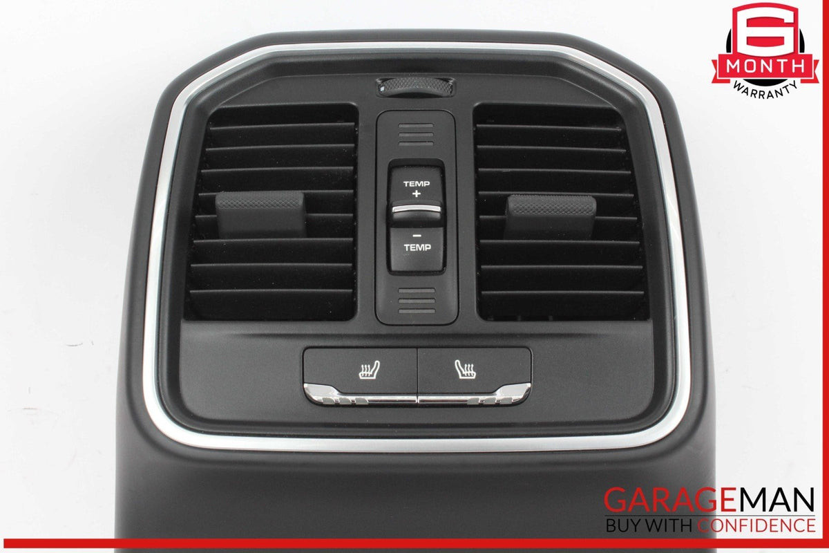 19-24 Porsche Macan Rear Center Console AC A/C Air Conditioning Air Vent OEM