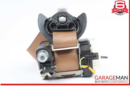 10-16 Porsche Panamera 970 Front Right Passenger Side Seat Belt Brown OEM