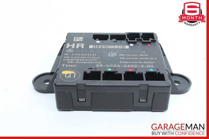 08-14 Mercedes W204 C250 C350 Rear Right Side Door Control Module 2129004006 OEM