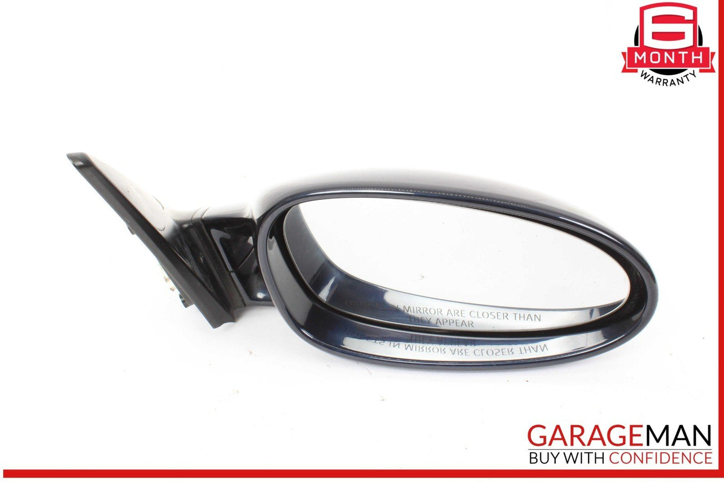 05-12 Porsche Boxster 987 Front Right Side Door Rear View Mirror Blue OEM