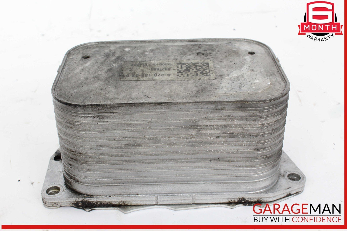 11-20 Mercedes X166 GL450 4MATIC E550 Engine Motor Oil Cooler 2781880201 OEM