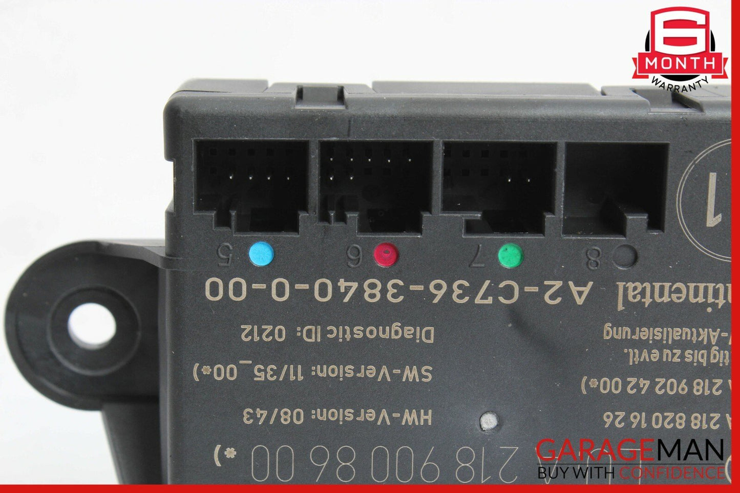 14-16 Mercedes W212 E350 CLS350 Rear Right Door Control Module 2189008600 OEM
