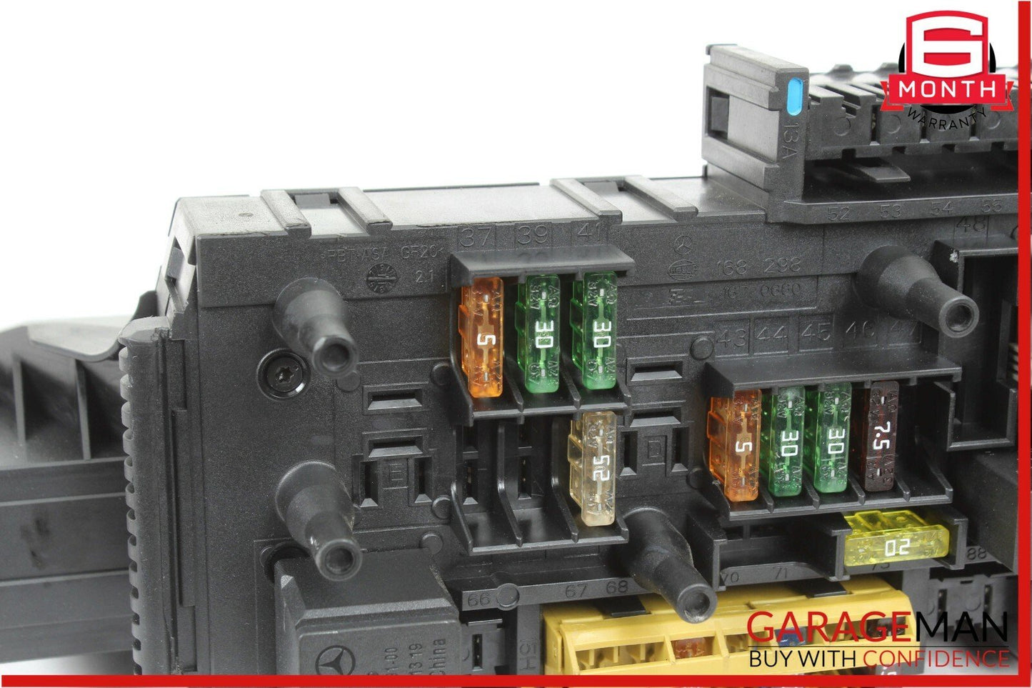 12-14 Mercedes W204 C250 C350 C63 AMG Rear SAM Fuse Box Relay Module Assembly