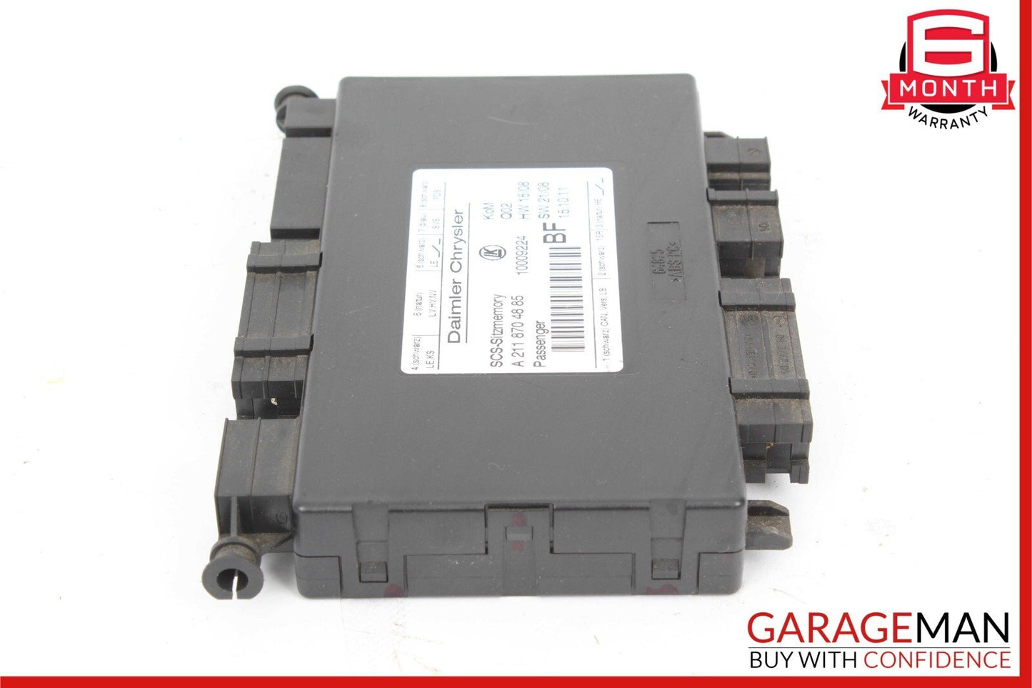 03-12 Mercedes X164 GL450 CLS550 CLS63 AMG Front Right Seat Control Module Unit