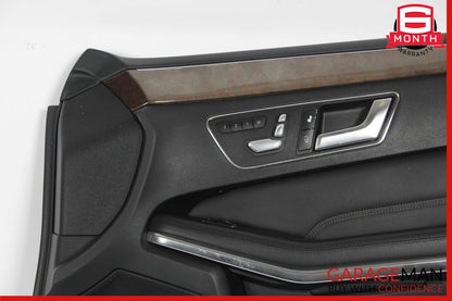 14-16 Mercedes W212 E350 E550 Front Right Side Interior Door Panel Trim Assembly