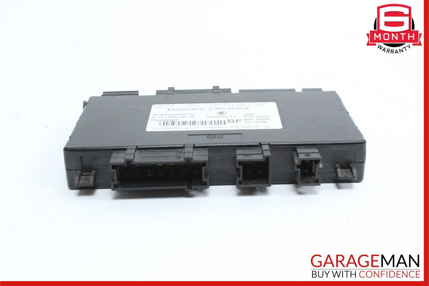 03-12 Mercedes W164 ML350 4MATIC Front Right Side Seat Control Module Unit OEM