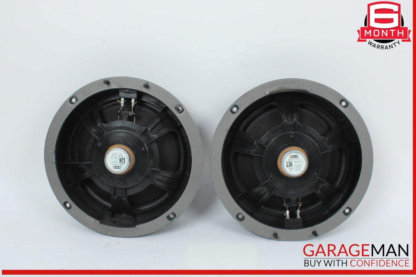09-18 Audi Q5 Q3 Front Right & Left Side Door Audio Sound Speaker 8R0035415A OEM