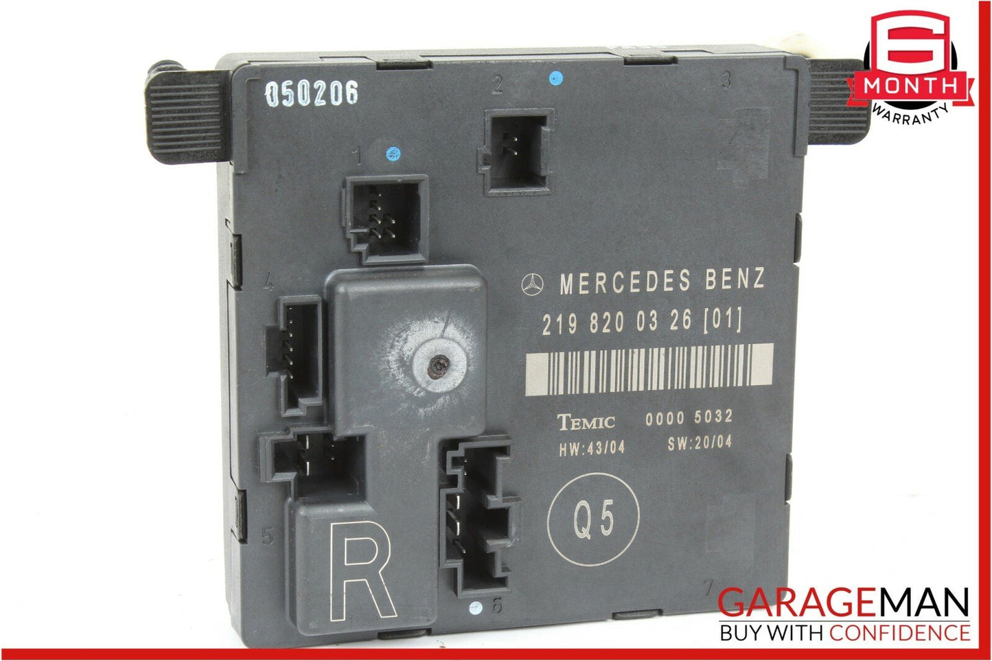 06-11 Mercedes W219 CLS500 CLS55 AMG Rear Right Passenger Door Control Module