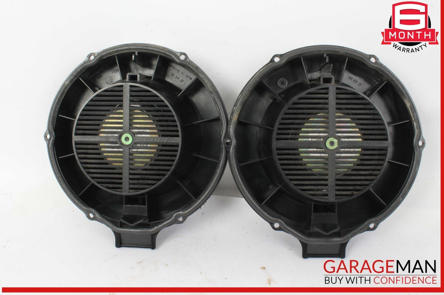 03-10 Porsche Cayenne 955 957 Bose Rear Left & Right Side Door Speaker Set OEM