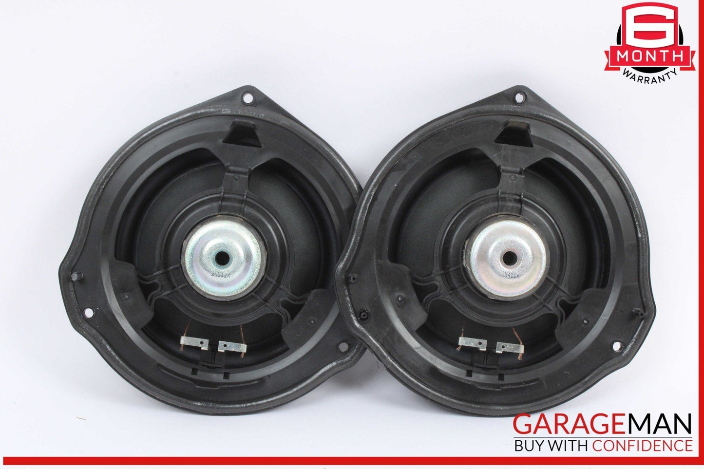 08-14 Mercedes W204 C250 Front Right & Left Door Sound Speakers Set of 2 OEM