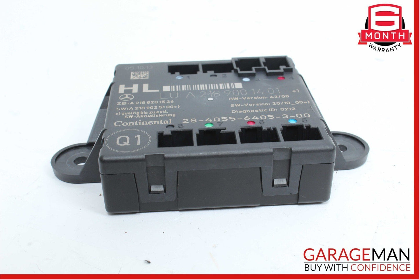 08-18 Mercedes W204 C250 CLS550 Rear Left Side Door Control Module OEM