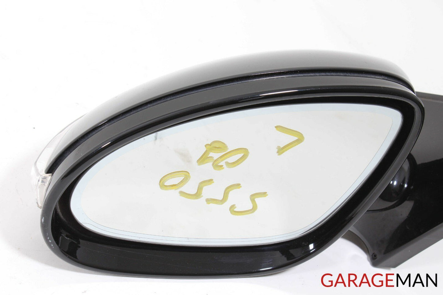 07-09 Mercedes W221 S550 S600 Front Left Driver Side Mirror Door Rear View Black