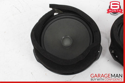 08-18 Mercedes W204 C300 E350 Rear Left & Right Door Audio Sound Speakers Set