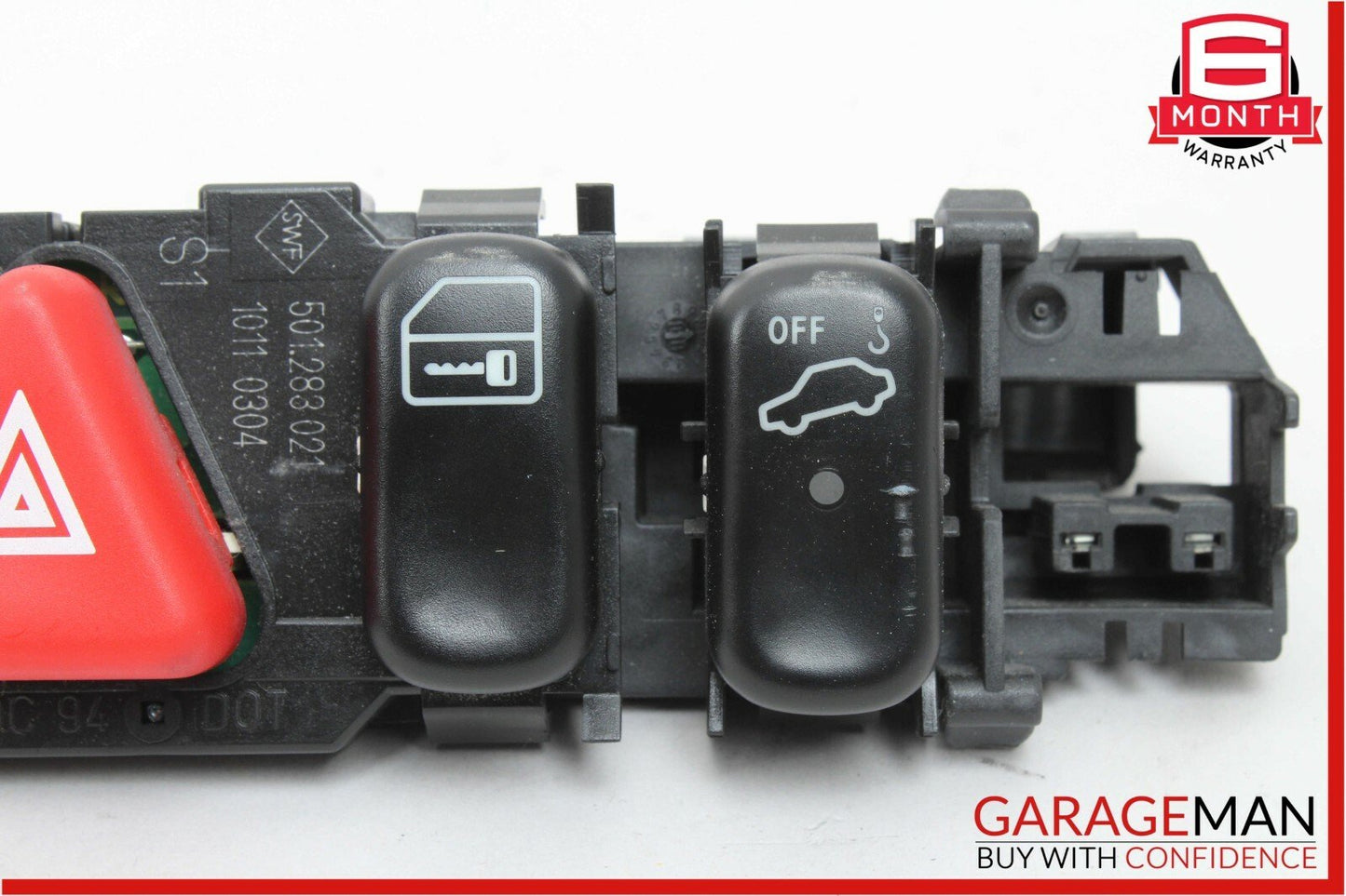 98-02 Mercedes E430 CLK320 CLK430 Hazard Light Door Lock Switch Control Panel