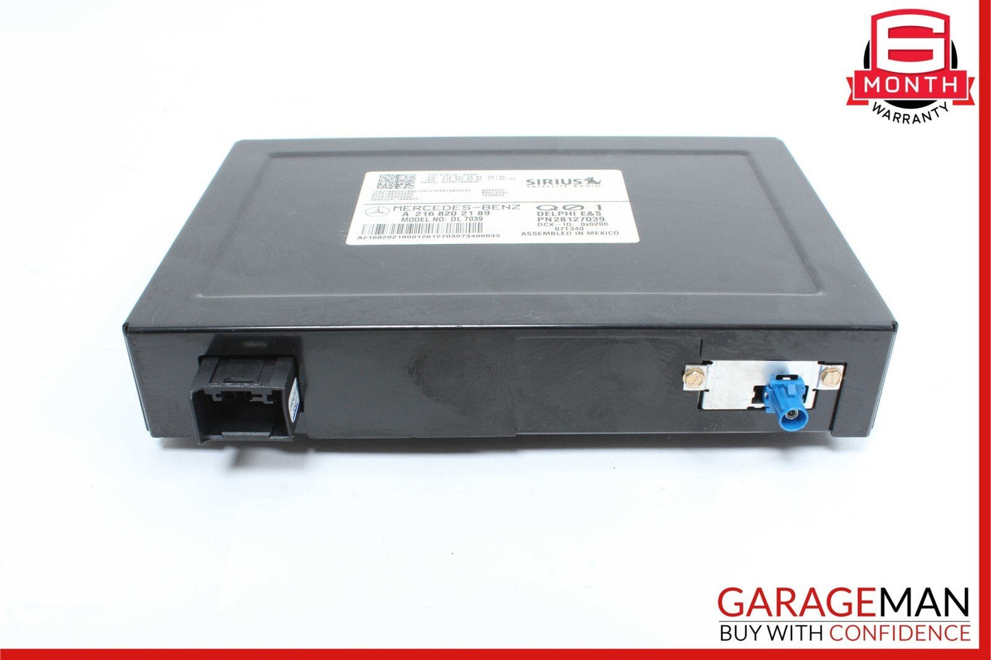 07-14 Mercedes W204 C300 C350 Sirius Satellite Radio Receiver Module Unit OEM