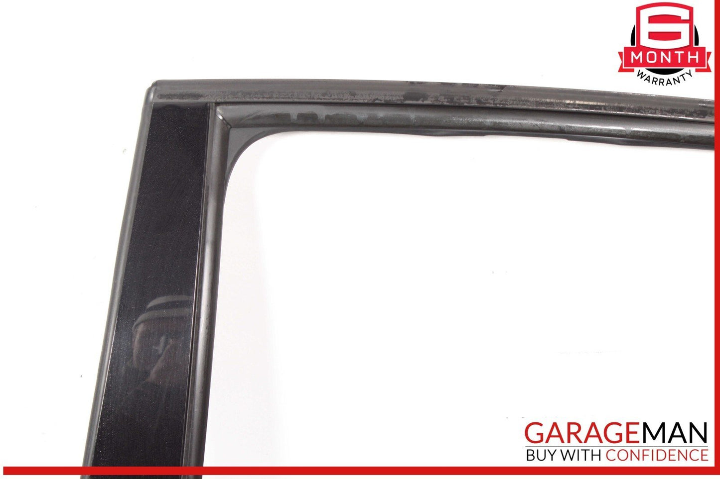 09-17 Audi Q5 SQ5 Rear Left Exterior Door Shell Frame Panel White OEM