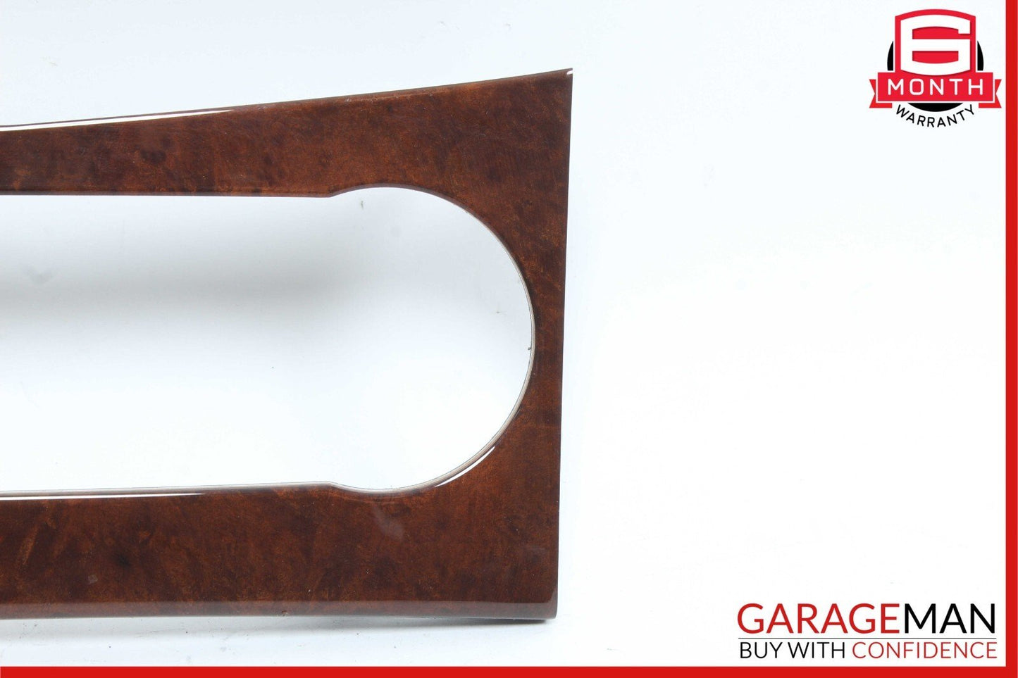 08-14 Mercedes W204 C280 C300 A/C Climate Control Switch Trim Bezel Cover Wood